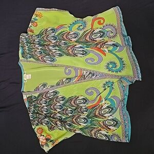 Flying Tomato Open Front Blouse